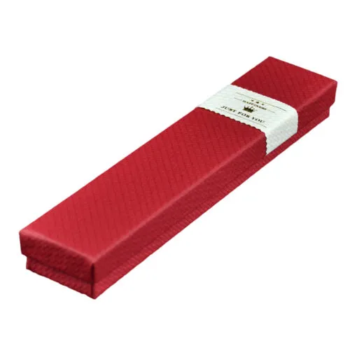 Cutiuta pentru bijuterii cu banda decorativa inscriptionata - Diferite culori (model 2)