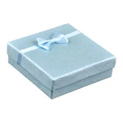 Cutiuta pentru bijuterii decorata cu fundita -se vinde 24 buc/bax