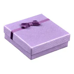 Cutiuta pentru bijuterii decorata cu fundita -se vinde 24 buc/bax