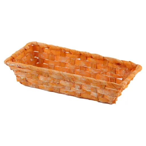 Cos decorativ din bambus 24x11x6 CM - Culori variate