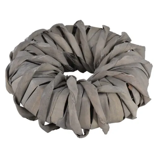 Coroana realizata din metal si bambus - Grey