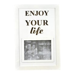 Rama foto din lemn cu led - Design Enjoy Your Life