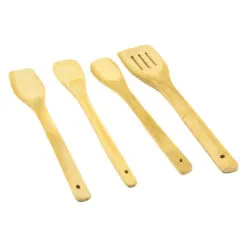 Set 4 linguri din bambus 30 CM