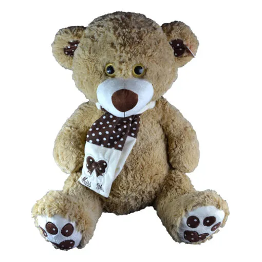 Ursulet de plus cu esarfa Miss you 57 CM