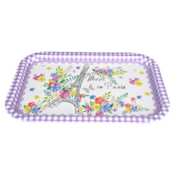 Tava realizata din metal - Design Floral - Diferite modele (Model 2)