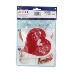 Set creativ din pasla Inima 12 CM
