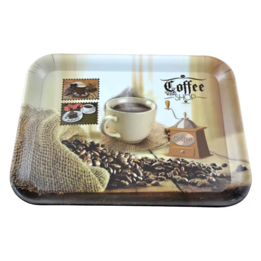 Tava realizata din material plastic - Design Coffe Shop - Mare