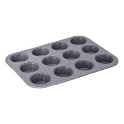 Tava pentru 12 briose din aluminiu cu acoperire non-stick