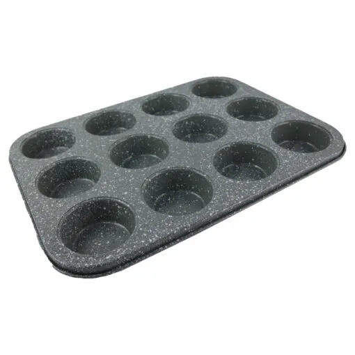 Tava pentru 12 briose din aluminiu cu acoperire non-stick