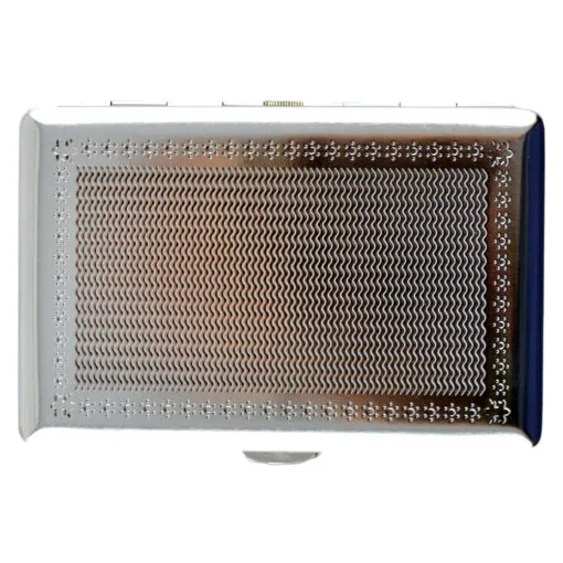 Tabachera metalica eleganta pentru 16 tigari 1x10 CM