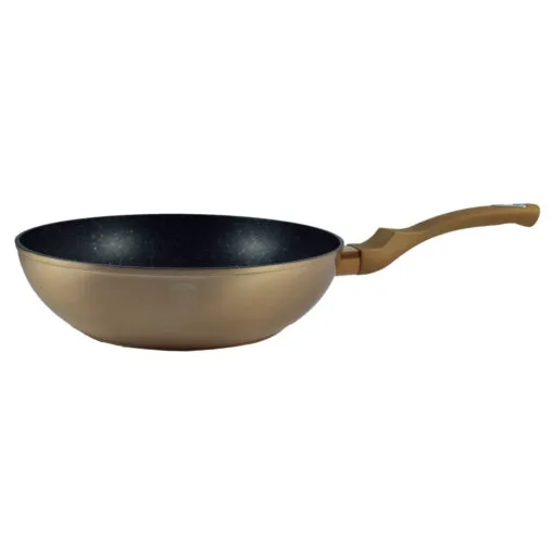 Tigaie wok Berlinger Haus din aluminiu turnat - Rose Gold