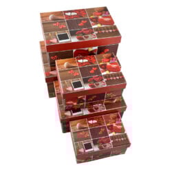 Set 5 cutii cadou in forma dreptunghiulara