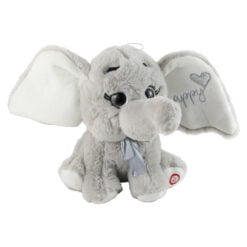 Jucarie de plus - Elefant cu sunete Be happy 25 CM