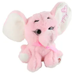 Jucarie de plus - Elefant cu sunete Be happy 25 CM
