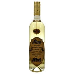 Vin alb 750 ml "Egy intes tobbet er..." cu eticheta din pluta - Laser