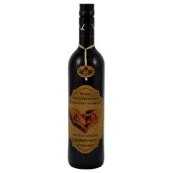 Vin rosu 750 ml "Mikor megszuletik egy varva-vart gyermek..."cu eticheta din pluta