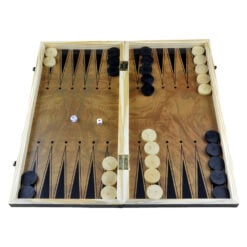 Joc sah/table realizat din lemn (Model 2)