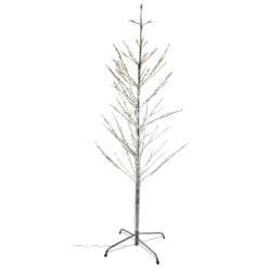 Copac decorativ cu leduri realizat din mmeta si plastic (150 CM)