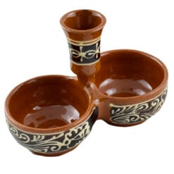 Slonita cu suport pentru scobitoare realizata manual din ceramica - Design Traditional