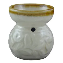 Candela de aromaterapie pentru lumanare pastila realizata din ceramica - Diverse modele (Model 1)