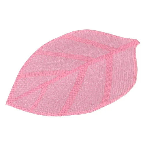 Suport pentru farfurie in forma de frunza realizat din textil - Diverse culori (Model 1)