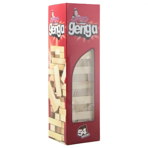 Joc Jenga din lemn natur