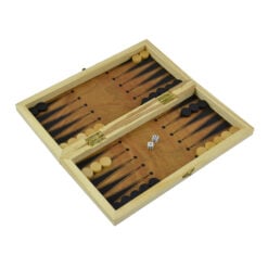 Joc sah/table realizat din lemn (Model 7)