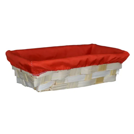 Cos din bambus cu husa  21.5x14 CM
