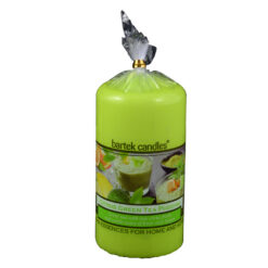 Lumanare parfumata cilindrica - Ceai verde (Model 2)