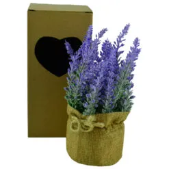 Floare artificiala in ghiveci - Lavanda - Diverse culori