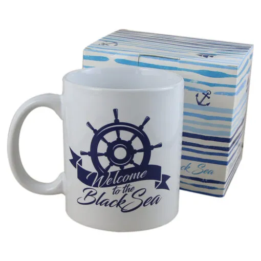 Cana ceramica 300 ml "Welcome to the Black Sea"