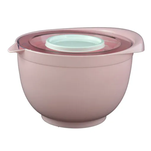 Bol cu capac pentru mixer realizat din plastic - Diverse culori