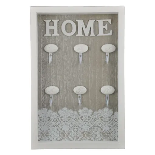 Suport pentru chei din lemn Home 20x30 CM