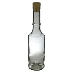 Sticla pentru bauturi spirtoase cu dop de cauciuc (0.35 L)