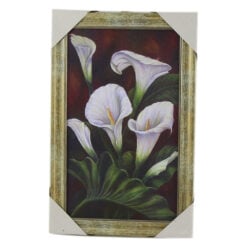 Tablou canvas cu rama de lemn - Design Floral - Diferite modele (31 x 20 CM)