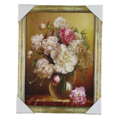 Tablou canvas cu rama de lemn 27x35 CM - Design Floral / Peisaj - Diferite modele