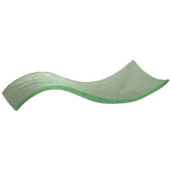 Platou pentru servire realizat din sticla - Design Elegant  (23 x 10 CM)