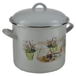 Oala emailata cu capac Lavanda 5.2 L