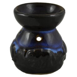 Candela pentru aromaterapie realizata din ceramica. decorata cu elefanti -Rotunda - Diverse modele