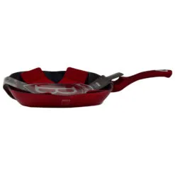 Tigaie grill Berlinger Haus din aluminiu turnat - Burgundy