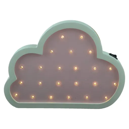 Decor cu led in forma de norisor