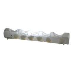Suport pentru lumanare realizata din sticla - Designcu led
