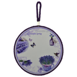Suport pentru oale din ceramica - Lavanda Casuta - Cu Agatatoare - 2 modele