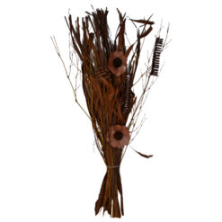 Buchet din flori si plante uscate 70 CM