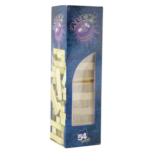 Joc Jenga din lemn natur