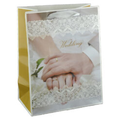 Punga cadou din hartie 18x23 CM - Wedding