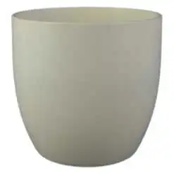 Ghiveci din ceramica Basel Crem 14x15 CM