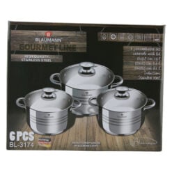 Set oale inox cu capace sticla