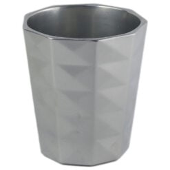 Ghiveci din ceramica pentru orhidee Kyoto Argint 13x15 CM