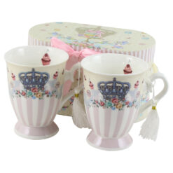 Set 2 cani din ceramica 300 ml